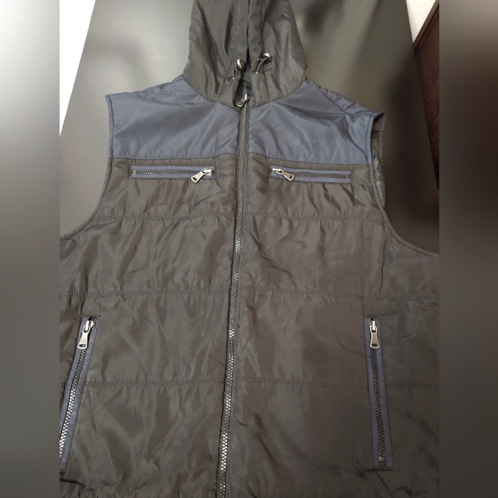 Inc International Concepts Vest Hoodie Jacket